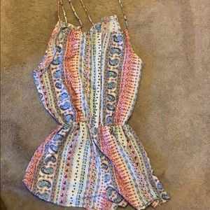 Paisley romper